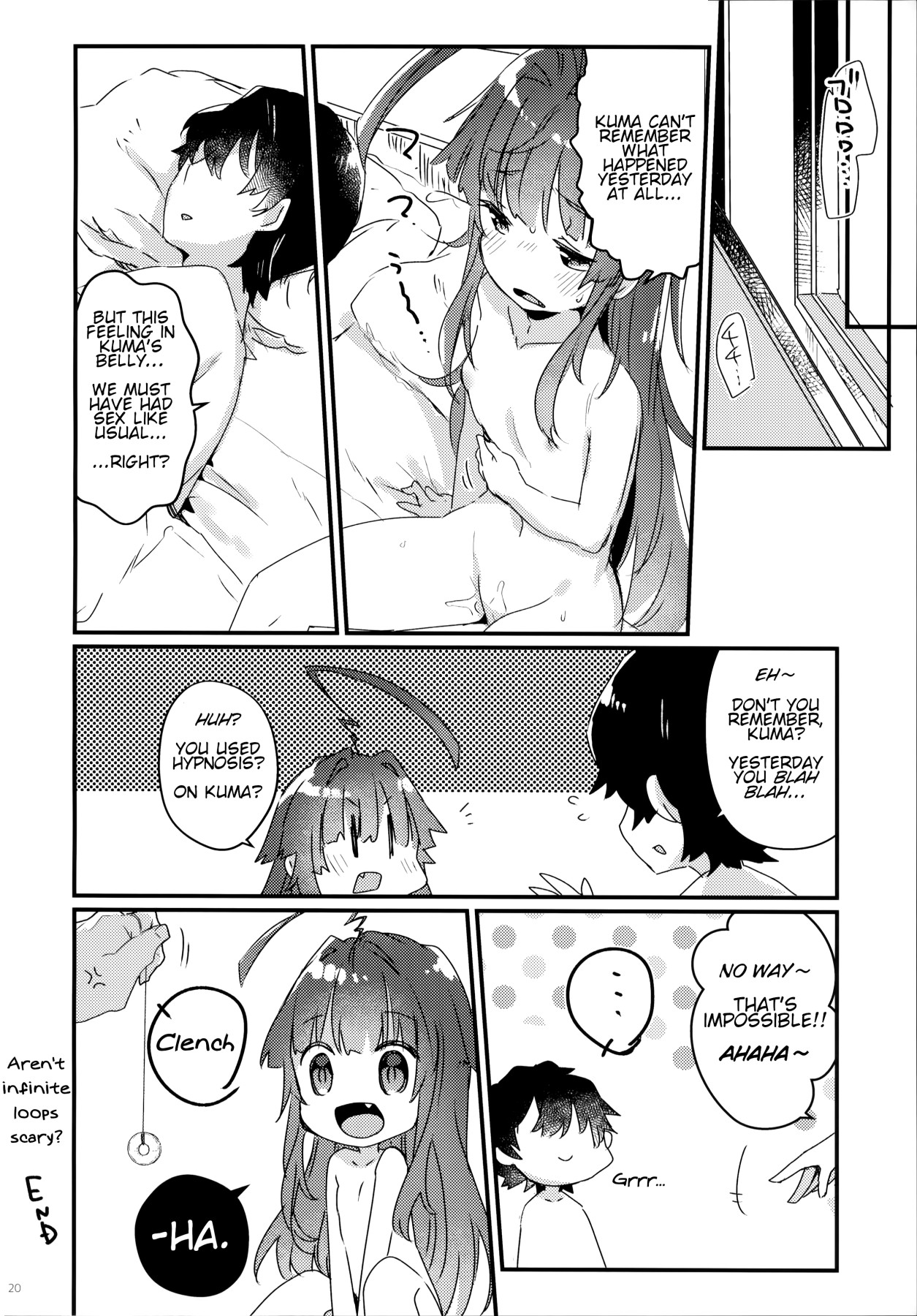 Hentai Manga Comic-There's Absolutely no way Kuma could be Hypnotized!-Read-17